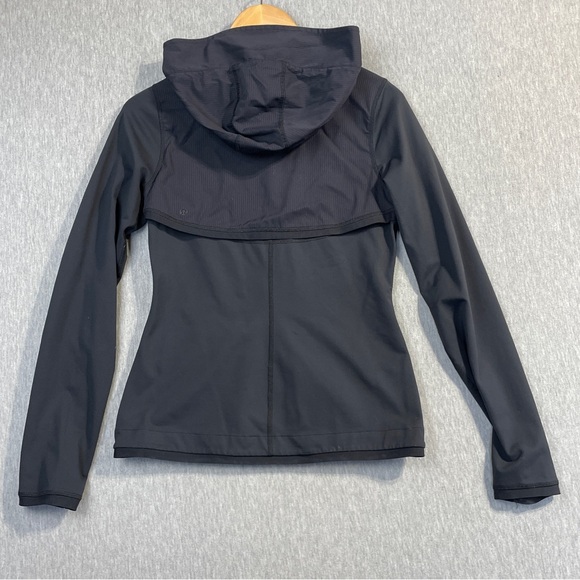 Lululemon Athletica Women’s Dance Studio Jacket Size 4 Lightweight Hoodie Black - Picture 10 of 12